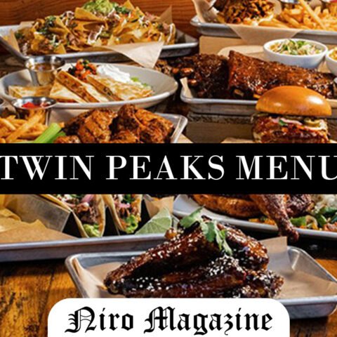 Twin Peaks Menu